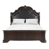 Sheffield Dark Cherry Panel Bedroom Set - Ornate Home
