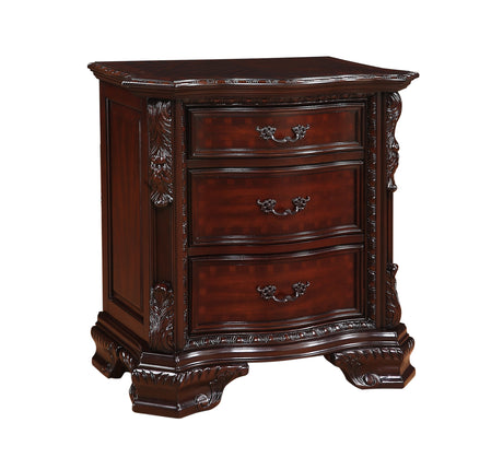 Sheffield Dark Cherry Panel Bedroom Set - Ornate Home