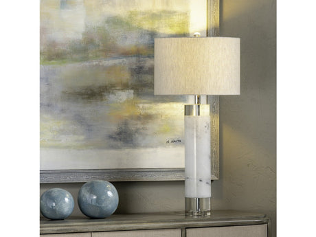 Sheffield White Table Lamp - Ornate Home