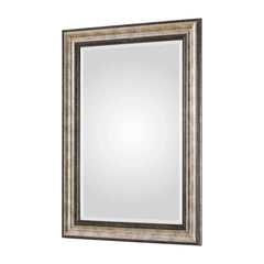 Shefford Antiqued Silver Mirror - Ornate Home