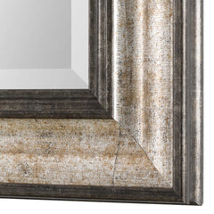 Shefford Antiqued Silver Mirror - Ornate Home