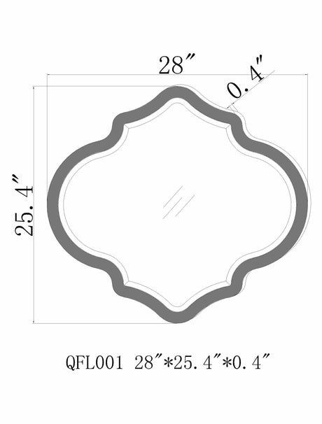 Shefield Mirror - Clearance - Ornate Home