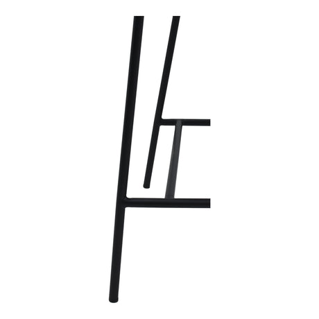 Shelby Black Counter Stool - Ornate Home