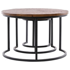 Shelby Brown Nesting Tables - Ornate Home