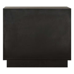 Shelby Ebony 2 Door Stained Cabinet - Ornate Home