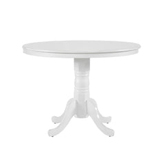 Shelby White 5-Piece Dining Table Set - Ornate Home