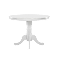 Shelby White 5pc Dining Set - Ornate Home