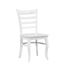 Shelby White 5pc Dining Set - Ornate Home