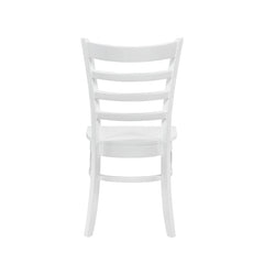 Shelby White 5pc Dining Set - Ornate Home