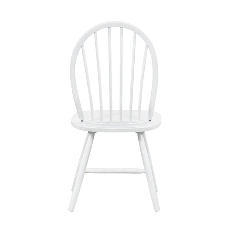 Shelby White Side Chair (Set of 2) - Ornate Home