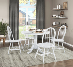 Shelby White Side Chair (Set of 2) - Ornate Home