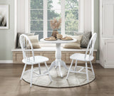 Shelby White Side Chair (Set of 2) - Ornate Home