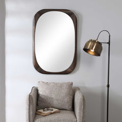 Sheldon Woodtone Mid-Century Mirror - Ornate Home