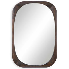 Sheldon Woodtone Mid-Century Mirror - Ornate Home
