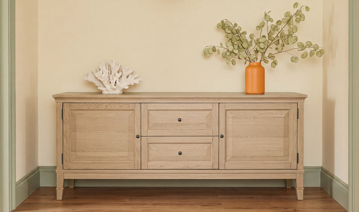 Shelley Natural Sideboard - Ornate Home