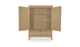 Shelley Natural Tall Cabinet - Ornate Home