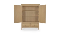 Shelley Natural Tall Cabinet - Ornate Home