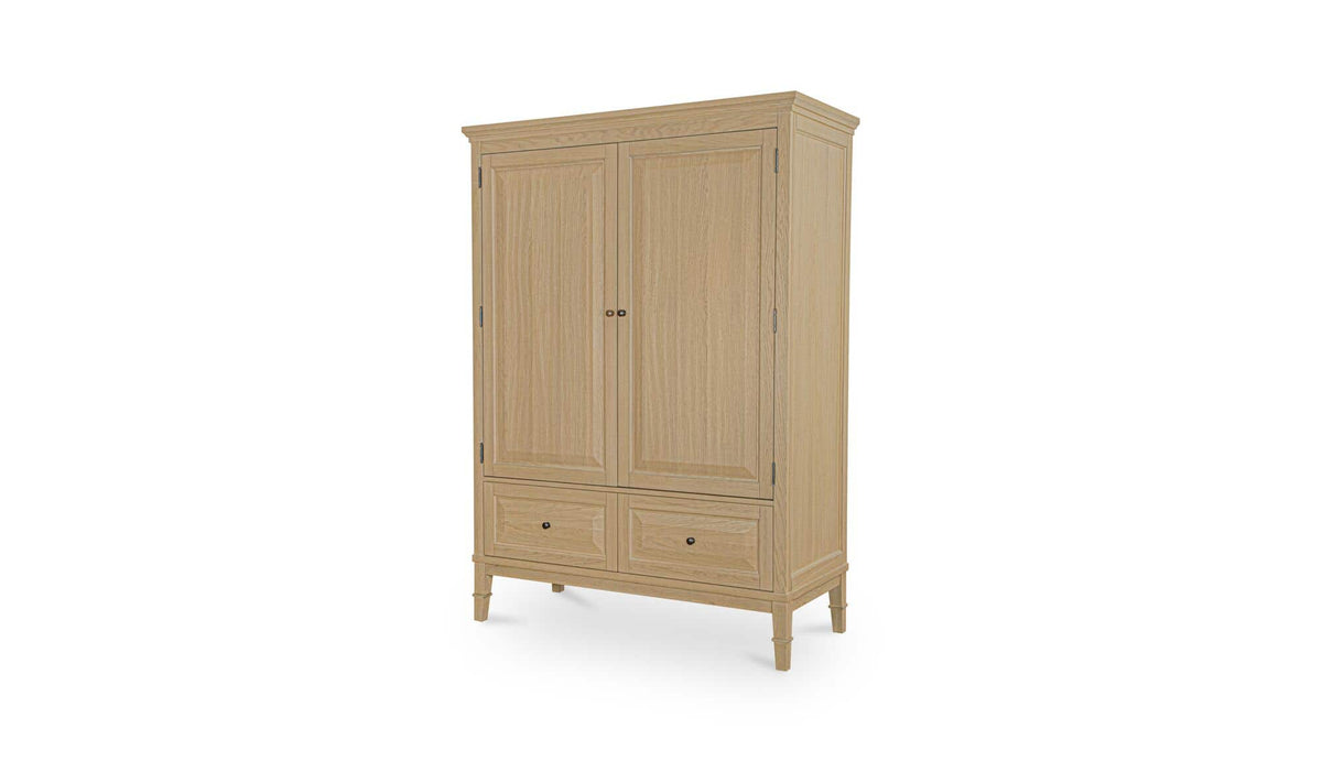 Shelley Natural Tall Cabinet - Ornate Home