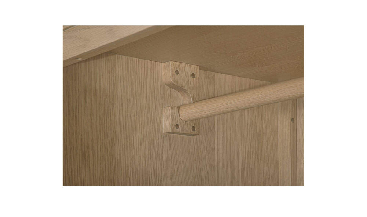 Shelley Natural Tall Cabinet - Ornate Home