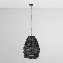 Shelly Pendant Black Pendant Lamp - Ornate Home