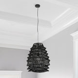 Shelly Pendant Black Pendant Lamp - Ornate Home