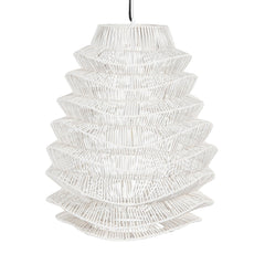 Shelly White 19.75" Ceiling Light