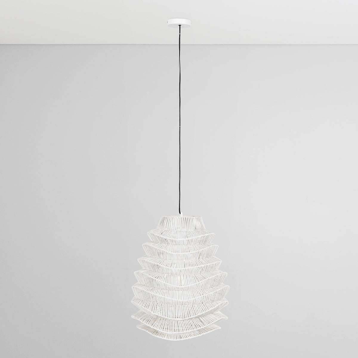 Shelly White 19.75" Ceiling Light