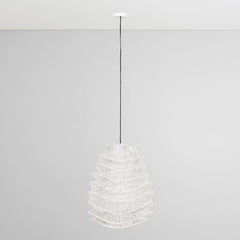 Shelly White 19.75" Ceiling Light