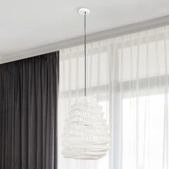 Shelly White 19.75" Ceiling Light