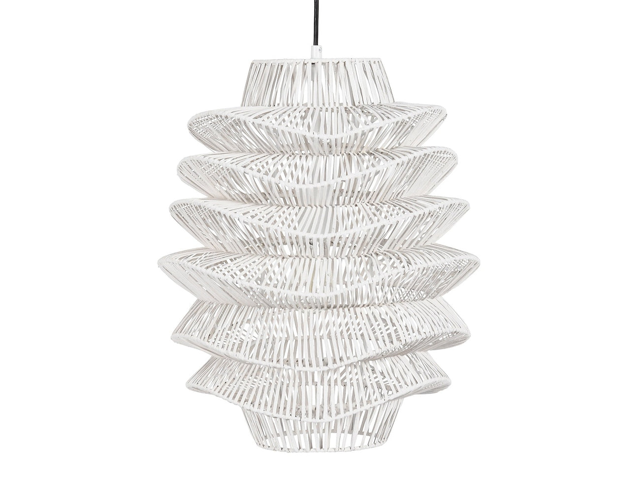 Shelly White Pendant - Ornate Home