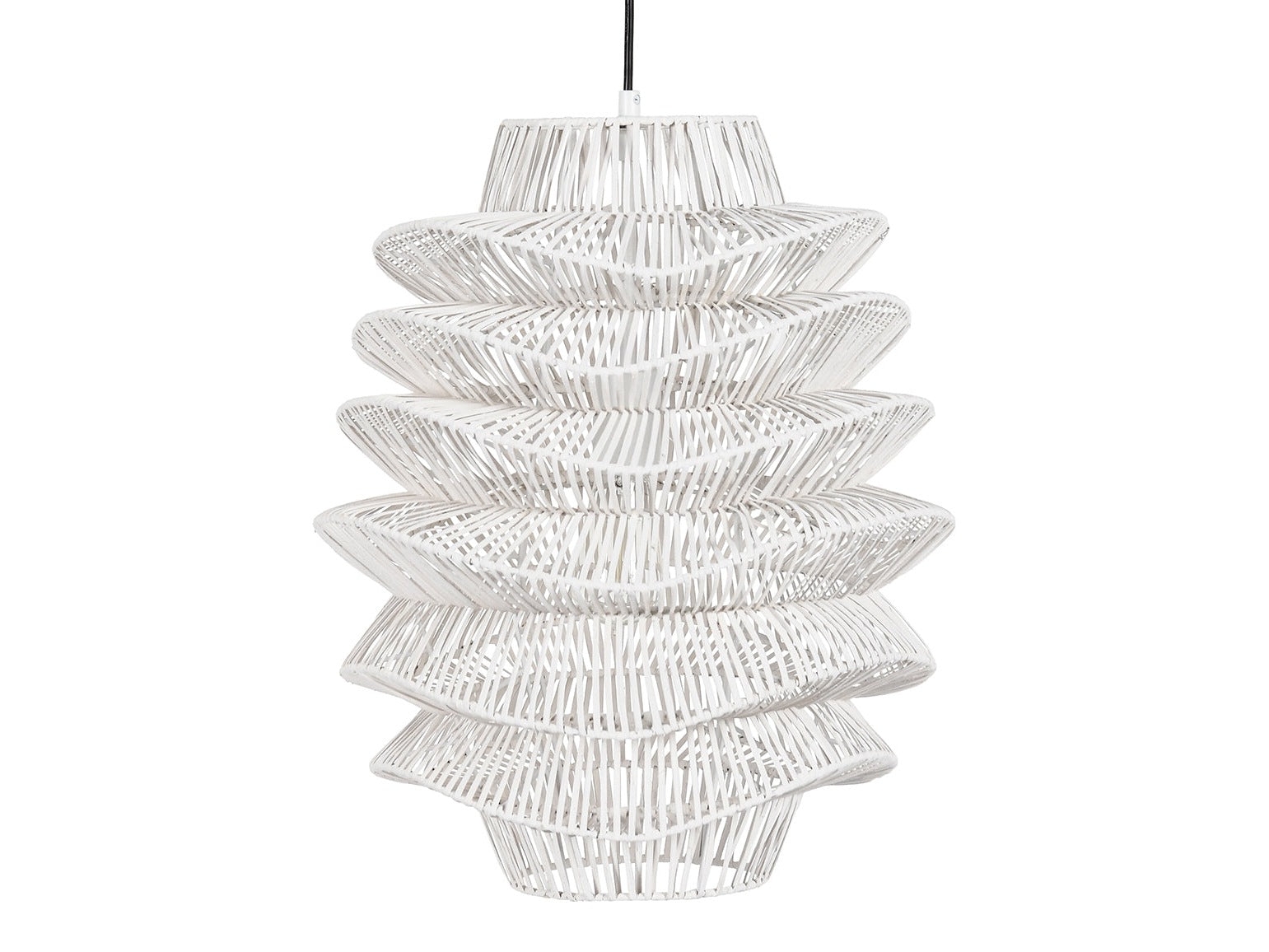 Shelly White Pendant - Ornate Home