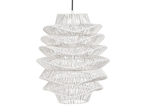 Shelly White Pendant - Ornate Home