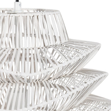 Shelly White Pendant - Ornate Home