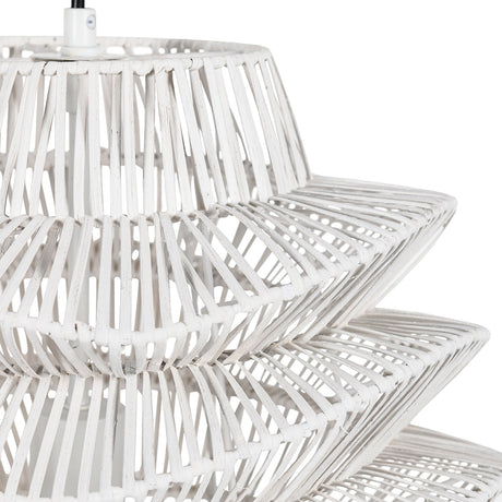 Shelly White Pendant - Ornate Home