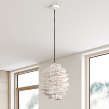 Shelly White Pendant - Ornate Home