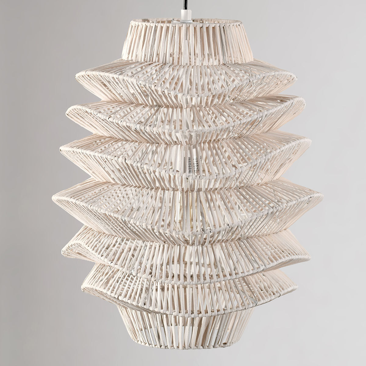 Shelly White Pendant - Ornate Home