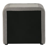 Shelyn Gray/Chrome Nightstand - Ornate Home