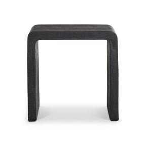 Shephard Black Side Table - Ornate Home