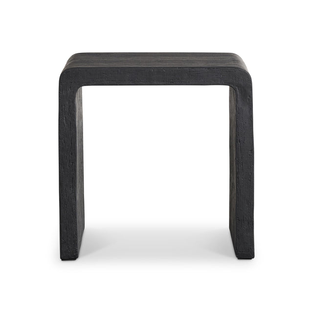 Shephard Black Side Table - Ornate Home