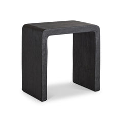 Shephard Black Side Table - Ornate Home