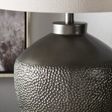 Shepherd Grey/Oatmeal Table Lamp - Ornate Home
