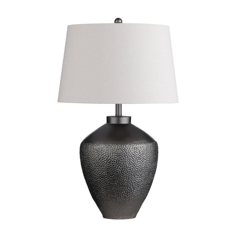 Shepherd Grey/Oatmeal Table Lamp - Ornate Home