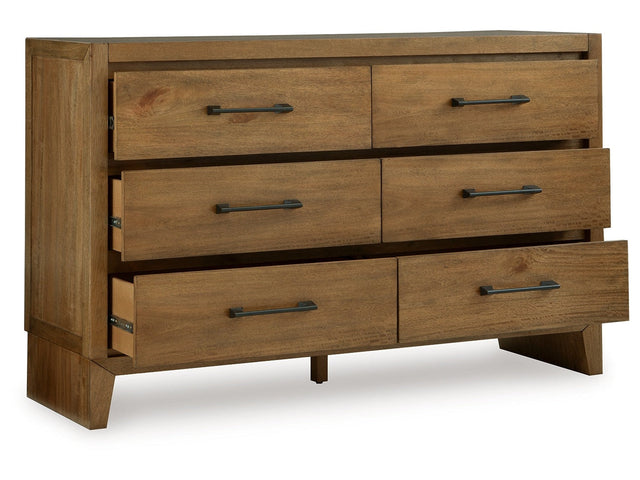 Sherbana Light Brown Dresser (Online Special Price) - Ornate Home