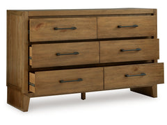 Sherbana Light Brown Dresser - Ornate Home