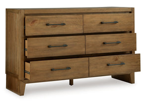 Sherbana Light Brown Dresser - Ornate Home