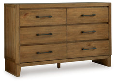Sherbana Light Brown Dresser - Ornate Home