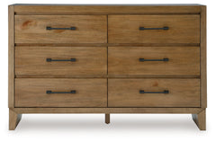 Sherbana Light Brown Dresser - Ornate Home
