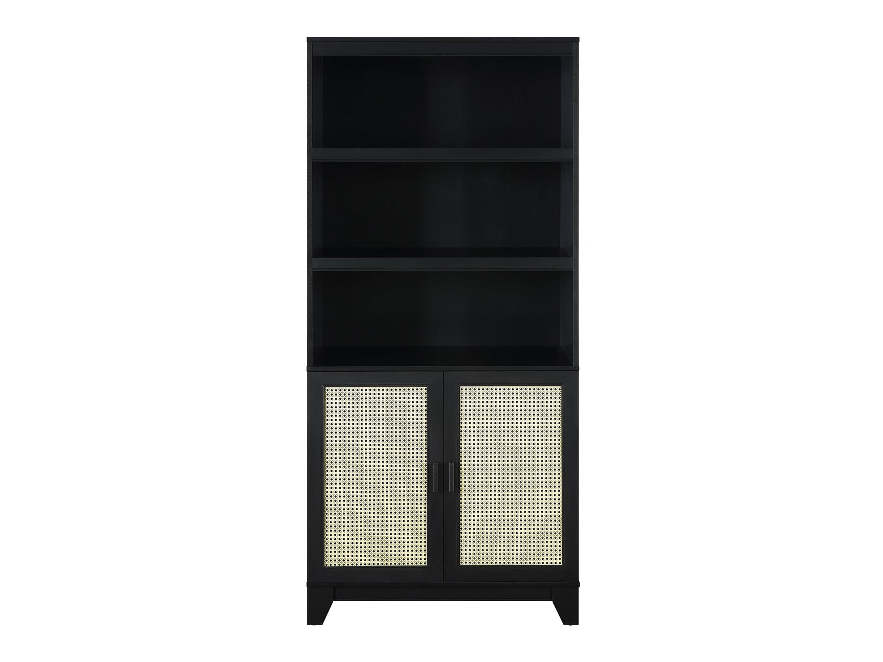 Sheridan Bookcase Cabinet in Black - Ornate Home