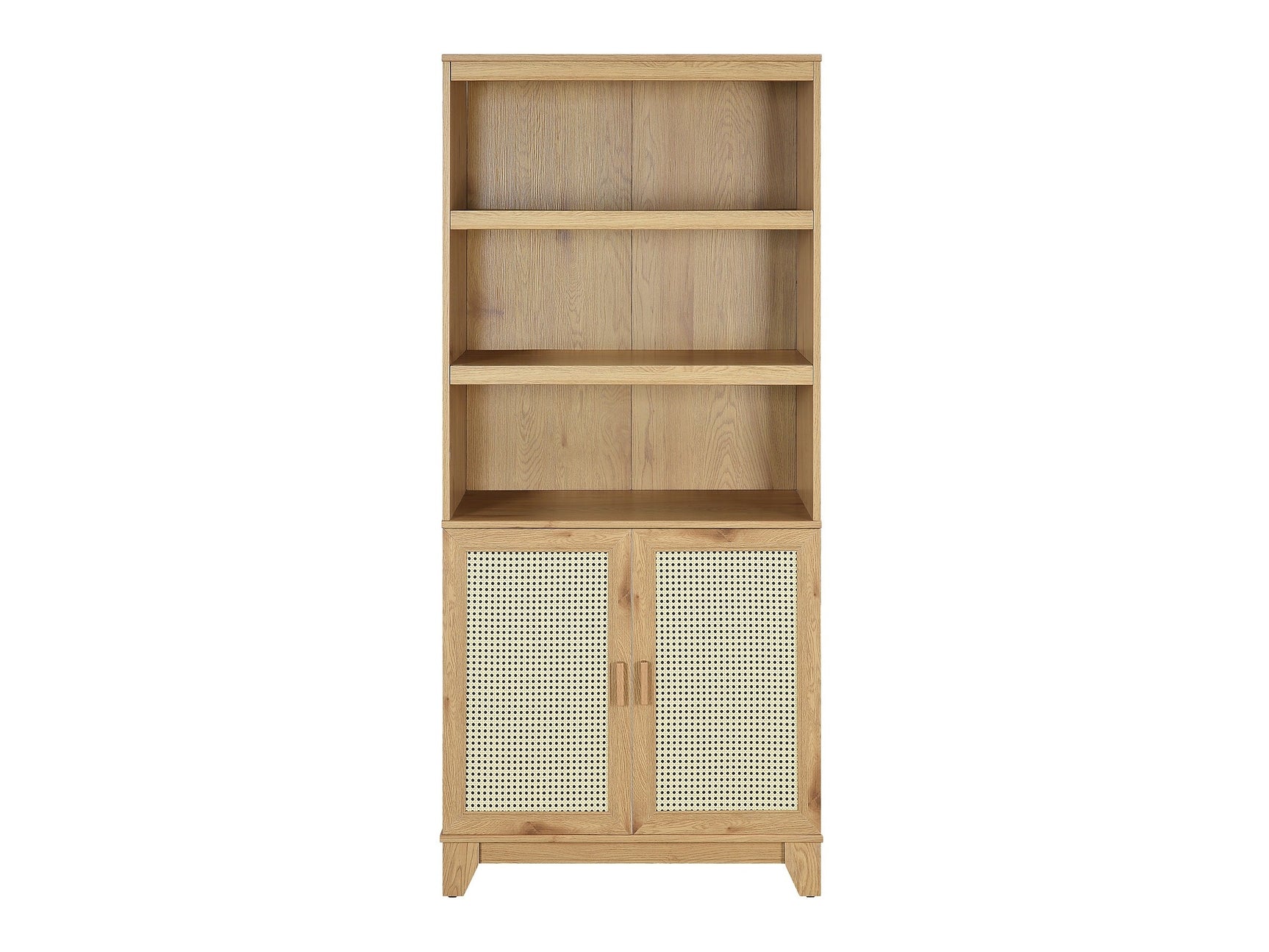 Sheridan Bookcase Cabinet in Nature - Ornate Home