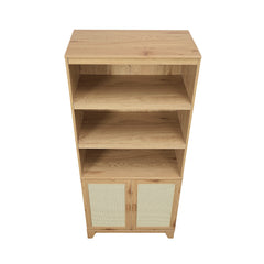 Sheridan Bookcase Cabinet in Nature - Ornate Home